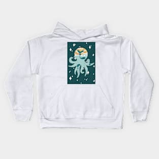 Cosmic Ocean Kids Hoodie